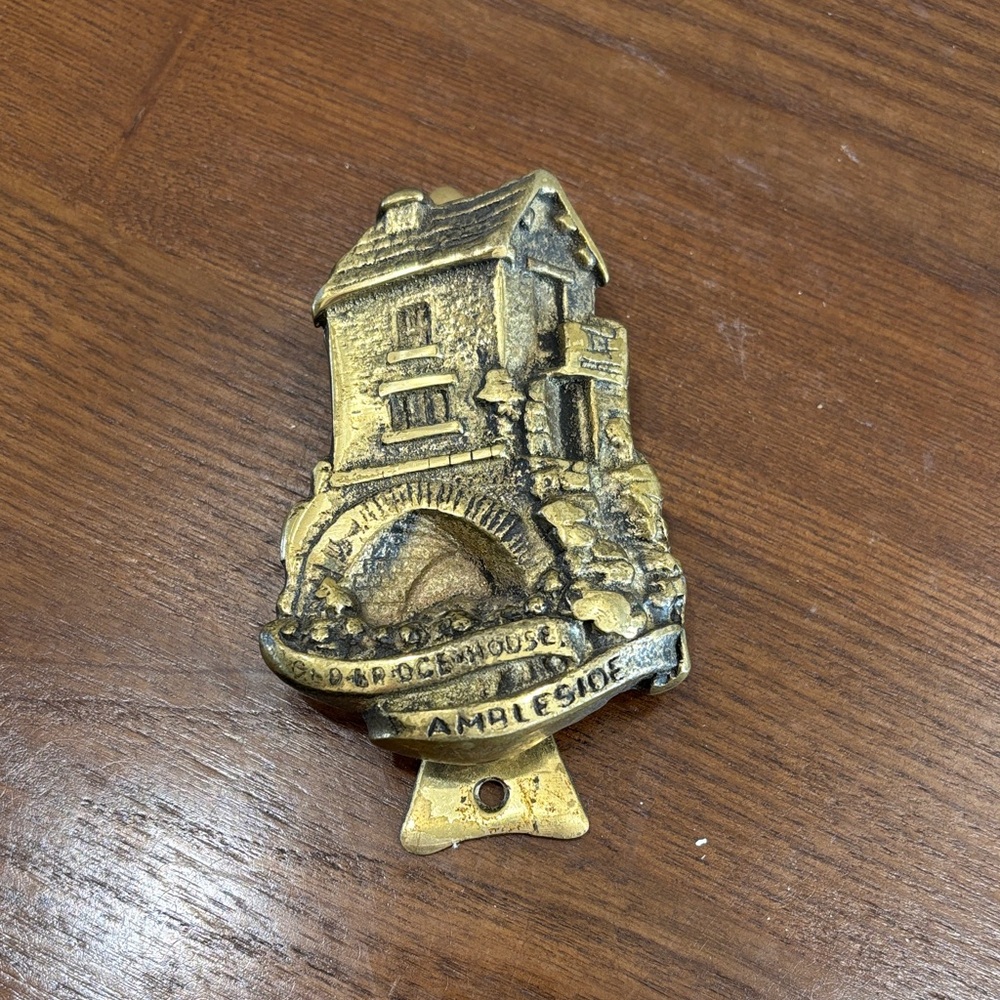Brass Decorative Door Knocker - Ambleside Mill House Design